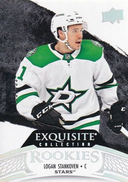 insert RC karta LOGAN STANKOVEN 24-25 Black Diamond Exquisite Rookies /399